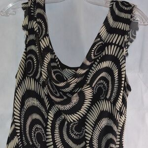 Signature Robbie Bee Beaded Layered Dress SZ 14